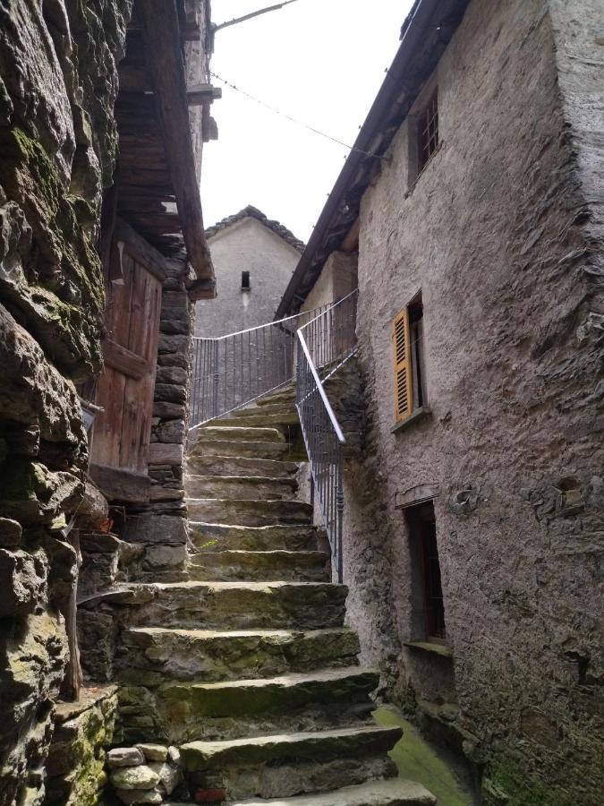 Il Fiume Di Fianco. Appartamento Alta Valsesia Mollia Exteriör bild